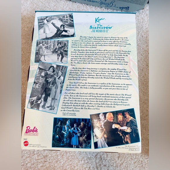 Vintage Barbie Collection Wizard of Oz New never opened in Boxes  1990's - Picture 15 of 16